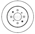Тормозной диск BORG & BECK купить