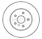 Тормозной диск BORG & BECK купить