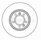 Тормозной диск BORG & BECK купить