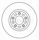 Тормозной диск BORG & BECK купить