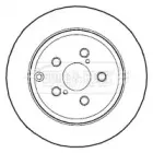 Тормозной диск BORG & BECK купить