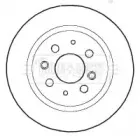 Тормозной диск BORG & BECK купить