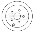 Тормозной диск BORG & BECK купить