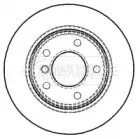 Тормозной диск BORG & BECK купить