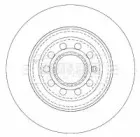 Тормозной диск BORG & BECK купить