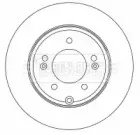 Тормозной диск BORG & BECK купить