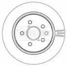 Тормозной диск BORG & BECK купить