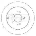 Тормозной диск BORG & BECK купить