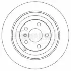 Тормозной диск BORG & BECK купить