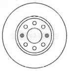 Тормозной диск BORG & BECK купить