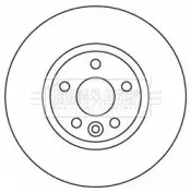 Тормозной диск BORG & BECK купить
