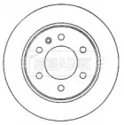 Тормозной диск BORG & BECK купить