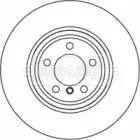 Тормозной диск BORG & BECK купить