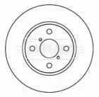 Тормозной диск BORG & BECK купить
