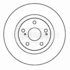 Тормозной диск BORG & BECK купить