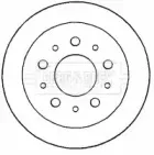 Тормозной диск BORG & BECK купить