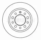 Тормозной диск BORG & BECK купить