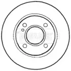 Тормозной диск BORG & BECK купить