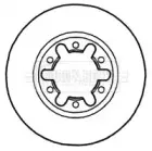 Тормозной диск BORG & BECK купить