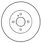 Тормозной диск BORG & BECK купить