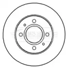 Тормозной диск BORG & BECK купить