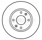 Тормозной диск BORG & BECK купить