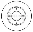 Тормозной диск BORG & BECK купить