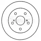 Тормозной диск BORG & BECK купить
