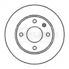 Тормозной диск BORG & BECK купить