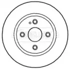 Тормозной диск BORG & BECK купить