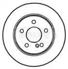 Тормозной диск BORG & BECK купить