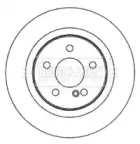 Тормозной диск BORG & BECK купить