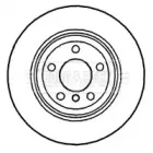 Тормозной диск BORG & BECK купить