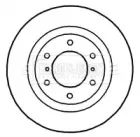 Тормозной диск BORG & BECK купить