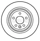 Тормозной диск BORG & BECK купить
