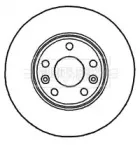 Тормозной диск BORG & BECK купить