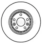 Тормозной диск BORG & BECK купить