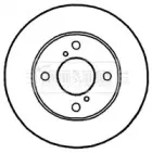 Тормозной диск BORG & BECK купить