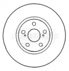 Тормозной диск BORG & BECK купить