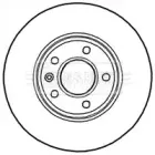 Тормозной диск BORG & BECK купить