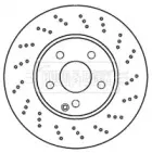 Тормозной диск BORG & BECK купить