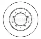Тормозной диск BORG & BECK купить