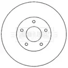 Тормозной диск BORG & BECK купить
