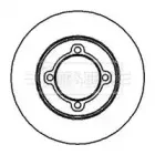 Тормозной диск BORG & BECK купить