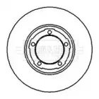 Тормозной диск BORG & BECK купить