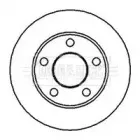 Тормозной диск BORG & BECK купить