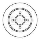 Тормозной диск BORG & BECK купить