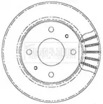 Тормозной диск BORG & BECK купить