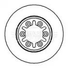 Тормозной диск BORG & BECK купить