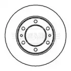 Тормозной диск BORG & BECK купить